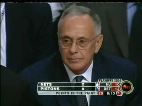 2004 East Semi Finals, New Jersey Nets vs Detroit Pistons Game 5