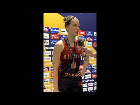 Antonia Delaere Post partido tras lograr el bronce