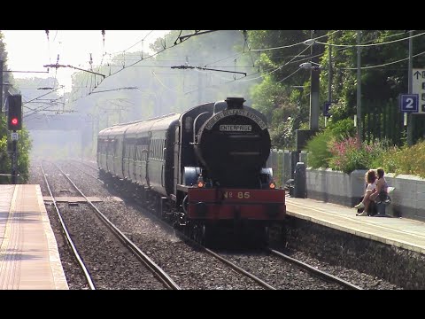 RPSI No. 85 'Merlin' on the ''Steam Enterprise'' - 5th June 2016.