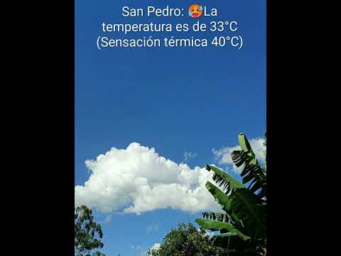 ¡🥵Un horno en #sanpedro!