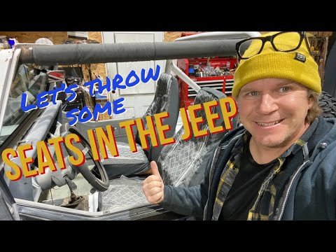 Dirt Daily. Putting some Seats in the Jeep YJ