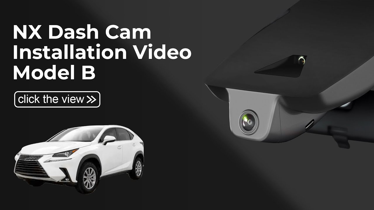 Lexus NX 2018-2021 Dash Cam 033D Installation |Mangoal tech dash cam
