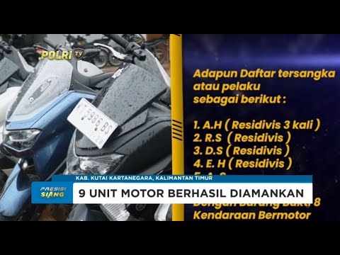 PENGUNGKAPAN CURANMOR OLEH POLSEK TENGGARONG SEBERANG