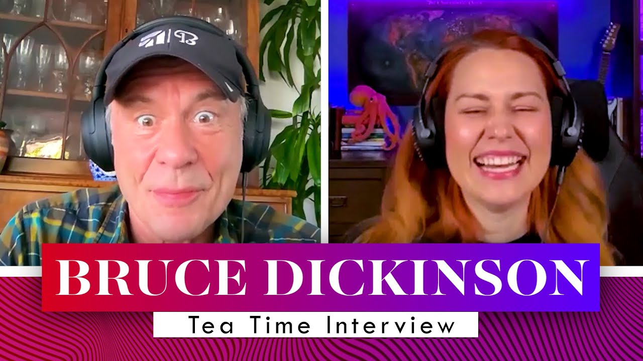 This is THE Tea Time Interview with Bruce Dickinson! - YouTube