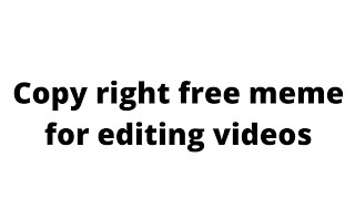 Download lagu NO COPYRIGHT POPULAR MEME CLIP FOR VIDEO EDITING mp3 Download lagu NO COPYRIGHT POPULAR MEME CLIP FOR VIDEO EDITING mp3