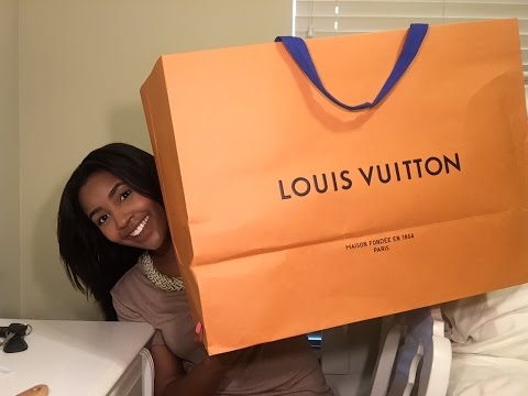 louis vuitton neverfull unboxing