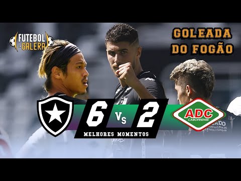 FOGÃO ATROPELOU | Botafogo 6 x 2 Cabofriense | Melhores Momentos | HD 28/06/2020