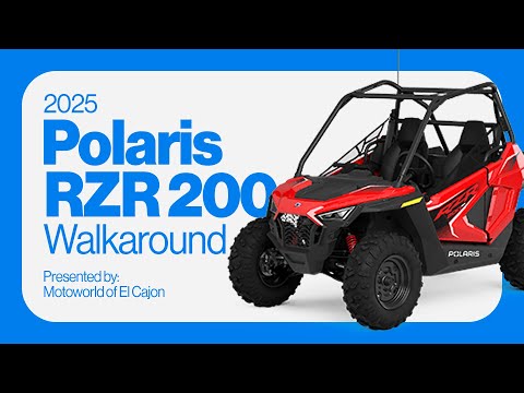 2025 Polaris RZR 200 EFI Review: The Ultimate Off-Road Adventure for Kids!