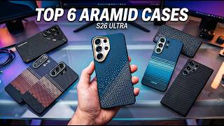 Top 6 Best Aramid Fiber Cases Galaxy S26 Ultra!