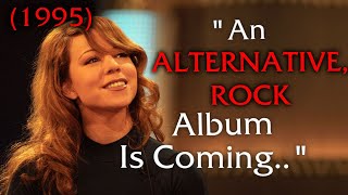 That Time When Mariah Carey Accidentally Announced Her Rock Album &quot;Chick&quot;! (1995)