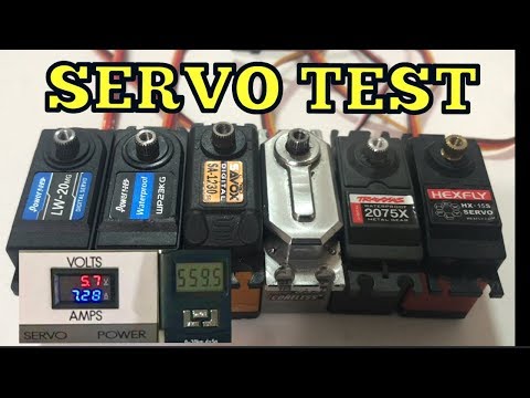 Servo Comparison Savox Power HD Turnigy Traxxas Hexfly