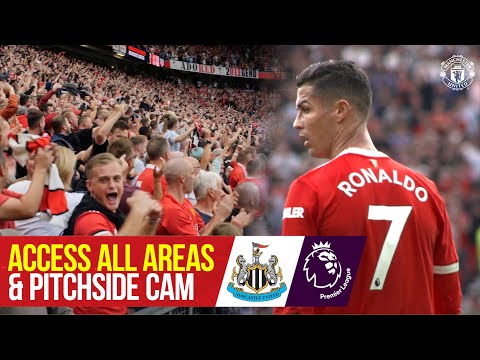 Ronaldo returns & Bruno's screamer! | Access All Areas & Pitchside Cam | Man United 4-1 Newcastle