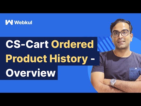 CS Cart Ordered Product History Add On - Overview