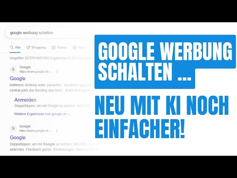 Google Werbung schalten mit KI   -  Google Ads deutsch 2025