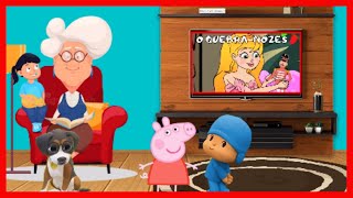 PEPPA E POCOYO Apresentam A Historinha Infantil O QUEBRA-NOZES- Historinha Infantil Narrada
