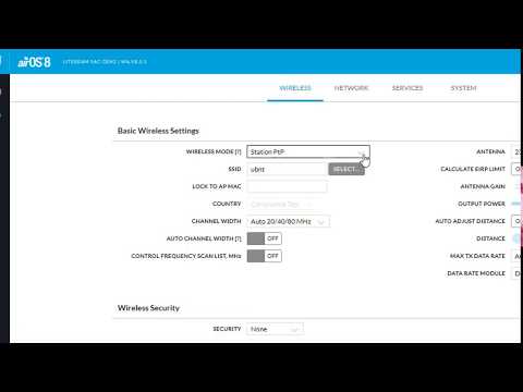 شرح ضبط اعدادات لايت بيم دش جين 2 ، شرح برمجة access point litebeam ac gen2
