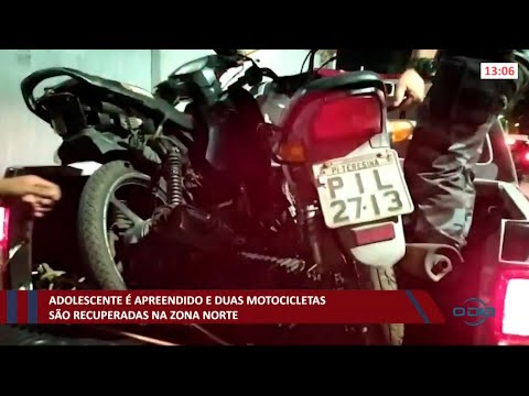 Adolescente é apreendido e duas motocicletas são recuperadas na zona norte de Teresina 14 04 2021