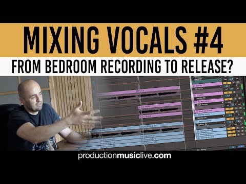 Making Amateur Vocals Sound Professional - Mixing Vocals - Part #4 Fit In The Mix