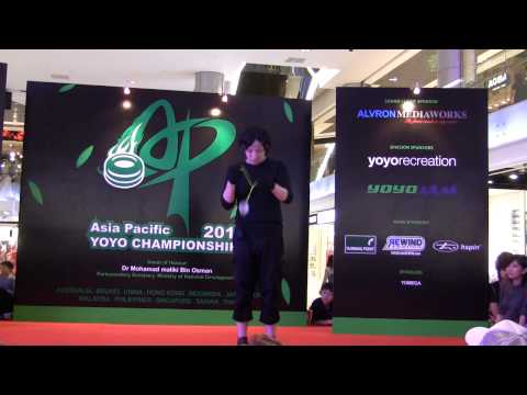 Asia Pacific Yoyo Championship 2010 - 1A Division - 4th   Kengo Kido.avi