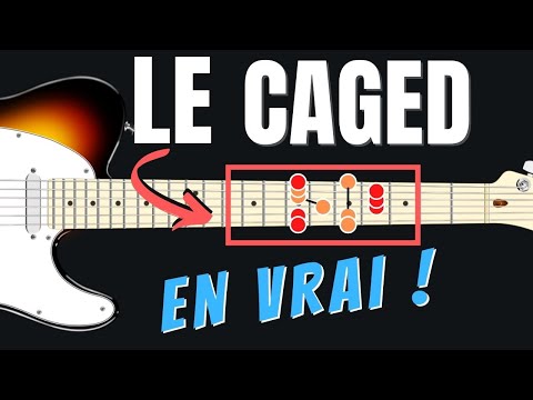 Comment Improviser En Position ( CAGED Guitar ) Tuto Guitare