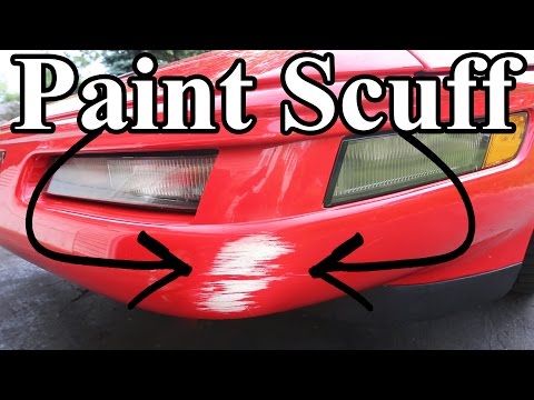 How to Remove Paint Scuffs On Your Car (Paint Transfer) Video