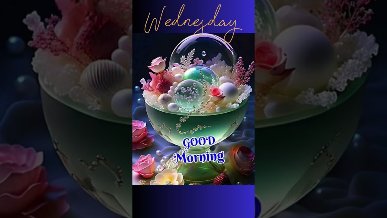 Beautiful morning wishes 💙 good morning status |good morning status video #shortsvideo#💙💙 #wednesday