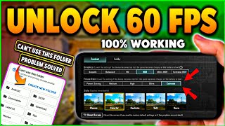 HOW TO UNLOCK🔓60 FPS IN EVERY ANDROID 📲 GET 60 FPS IN LOW DEVICES / UPDATE 3.2 ✅ PUBG|BGMI