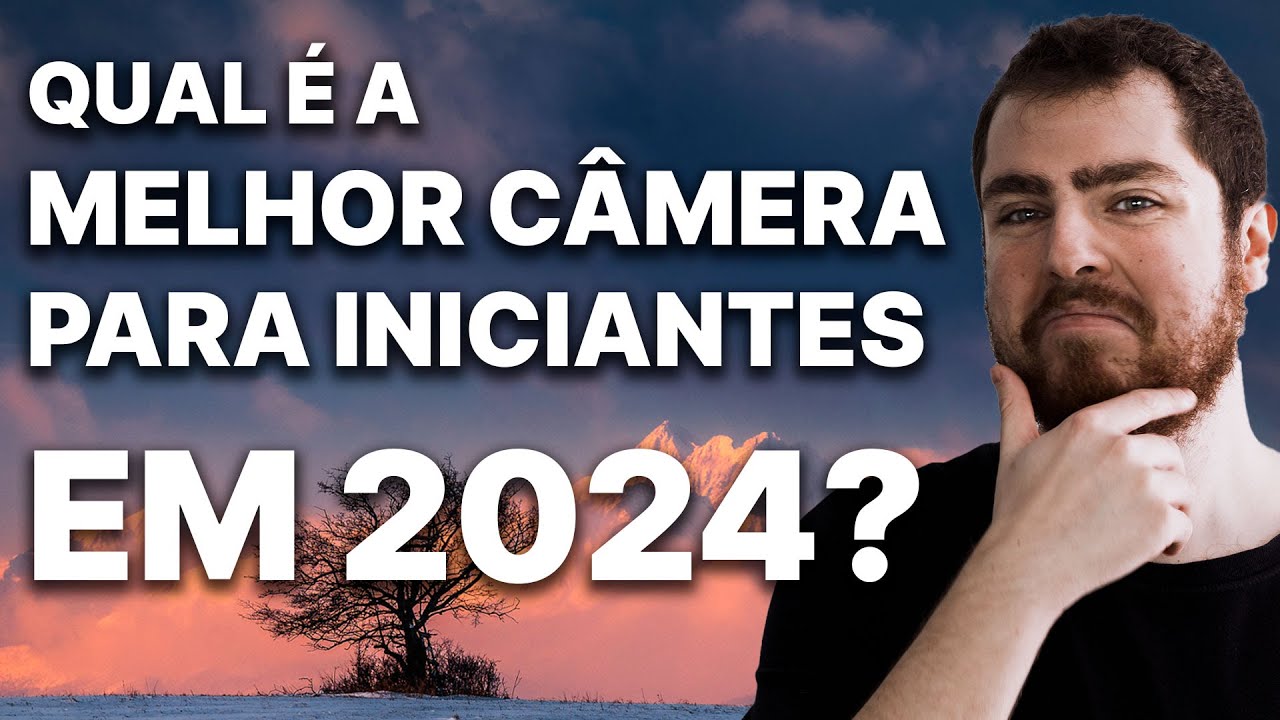 Qual câmera comprar para iniciante na fotografia em 2024