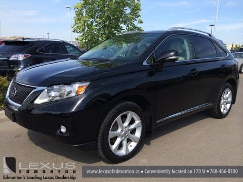 Pre Owned Black on Parchemnt 2011 Lexus RX 350 AWD - Grand Prairie, Alberta