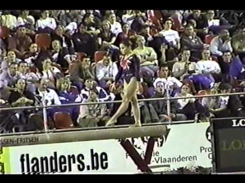 12th TQ FRA Ludivine Furnon BB   2001 World Gymnastics Championships 8 550 Partial