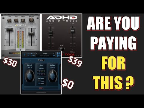 ARE YOU PAYIN FOR THIS? || MID/SIDE GAIN PLUGIN TRICKS