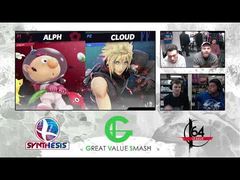 Smash Ultimate: Pilgrim (Olimar) V Eggbert (Cloud) - Synthesis 3 Tournament SSBU