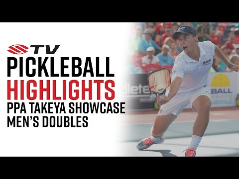 Ben Johns' Defended Backhand Lob Pickleball Highlight - PPA Orange County Cup Men's Singles