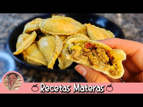 Empanadas de Carne + MASA CASERA 3 INGREDIENTES RECETA FÁCIL