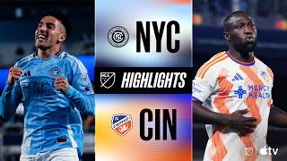 Download lagu New York City FC vs. FC Cincinnati | Full Match Highlights | Atlantic Cup 8-Goal Madness! mp3