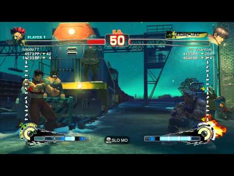 SSF4 AE: Tokido (Akuma) vs toy phantom (Guy) - Ranked Match (720p HD)