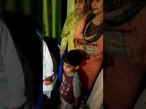 Wedding ceremony of (*sameer*) weds(* nazima*) with best wishes may Allah bless them whole life ❤.