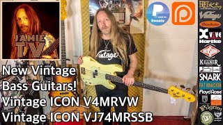 Video thumbnail for Introducing The Vintage ICON Basses - V4MRVW + VJ74MRSSB by Jamie Mallender