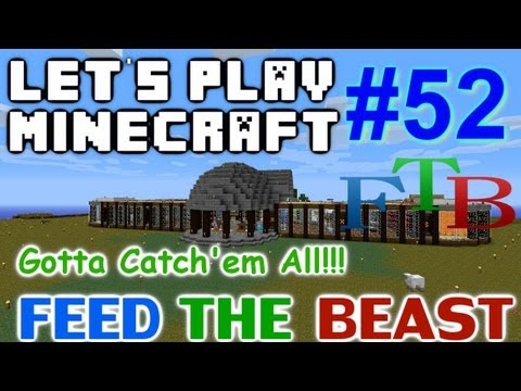Let's Play Minecraft Hermitcraft FTB Ep. 52 - Gotta Catch'em All !!!