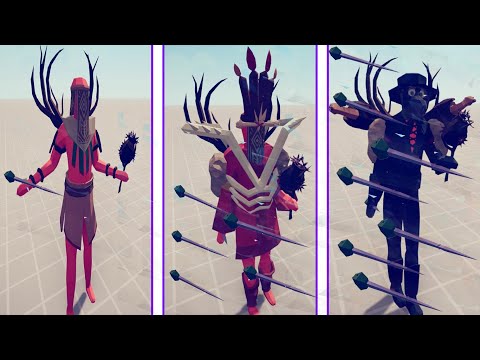 EVOLUTION OF WITCH DOCTOR | TABS - Totally Accurate Battle Simulator