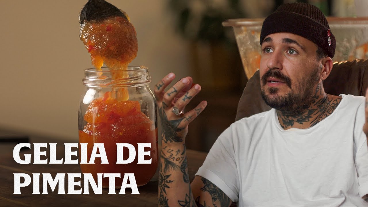 COMO FAZER GELÉIA DE PIMENTA | Leo abreu