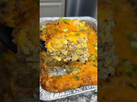 A Breakfast Casserole to Feed a Crowd 🥚🔥