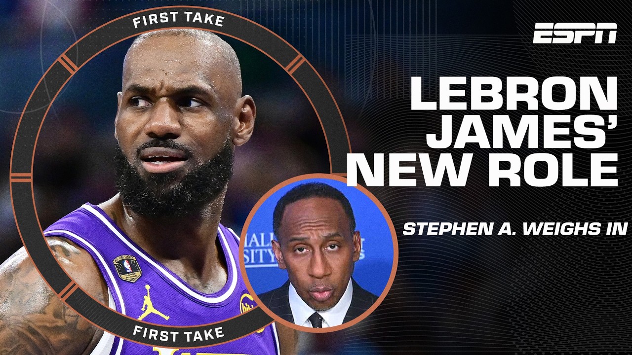 Stephen A. thinks this year DETERMINES IF LeBron James is the GOAT 👀 | First Take