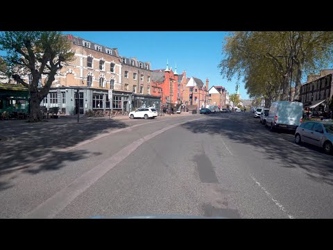 4K London Drive Hackney Wick Station Victoria Park Hackney East London's neighbourhood in 4K