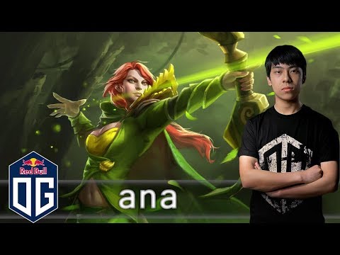 OG.ana Windranger Gameplay - Unranked Match - OG Dota 2.