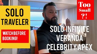 Solo Infinite Veranda | Celebrity Apex | Full Room Tour and Review