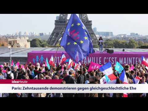 ideaHeute vom 17 10 16 - Flüchtlinge - Demonstration Paris - Nordkirche
