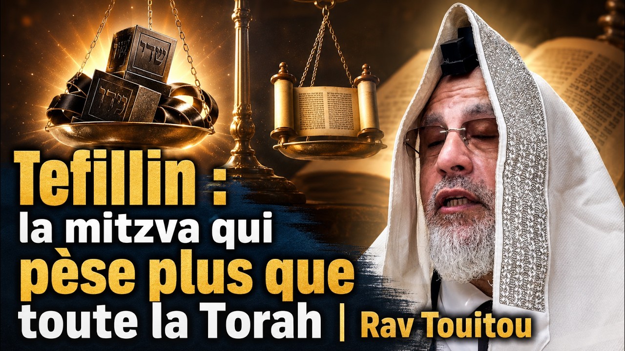Tefillin : la mitzva qui pèse plus que toute la Torah | Rav Touitou