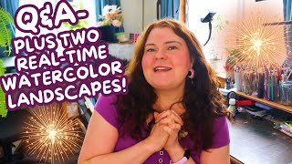 Q&A-Two Year Anniversary: Favorite Art Supplies, Sketching Tips, How to Be a Professional Artist