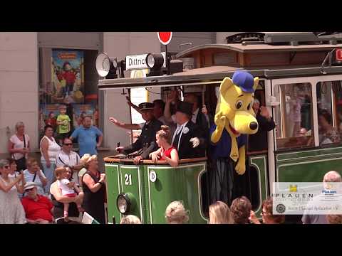 Festumzug zum 60. Plauener Spitzenfest 2019  + Stadt Plauen